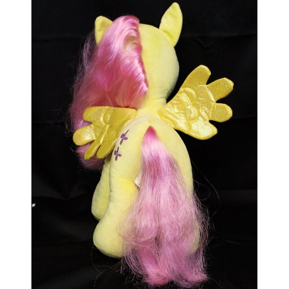 BAB MLP Fluttershy 16'' Plush Stuffed Animal Yellow Butterfly My Little Pony - Picture 4 of 9